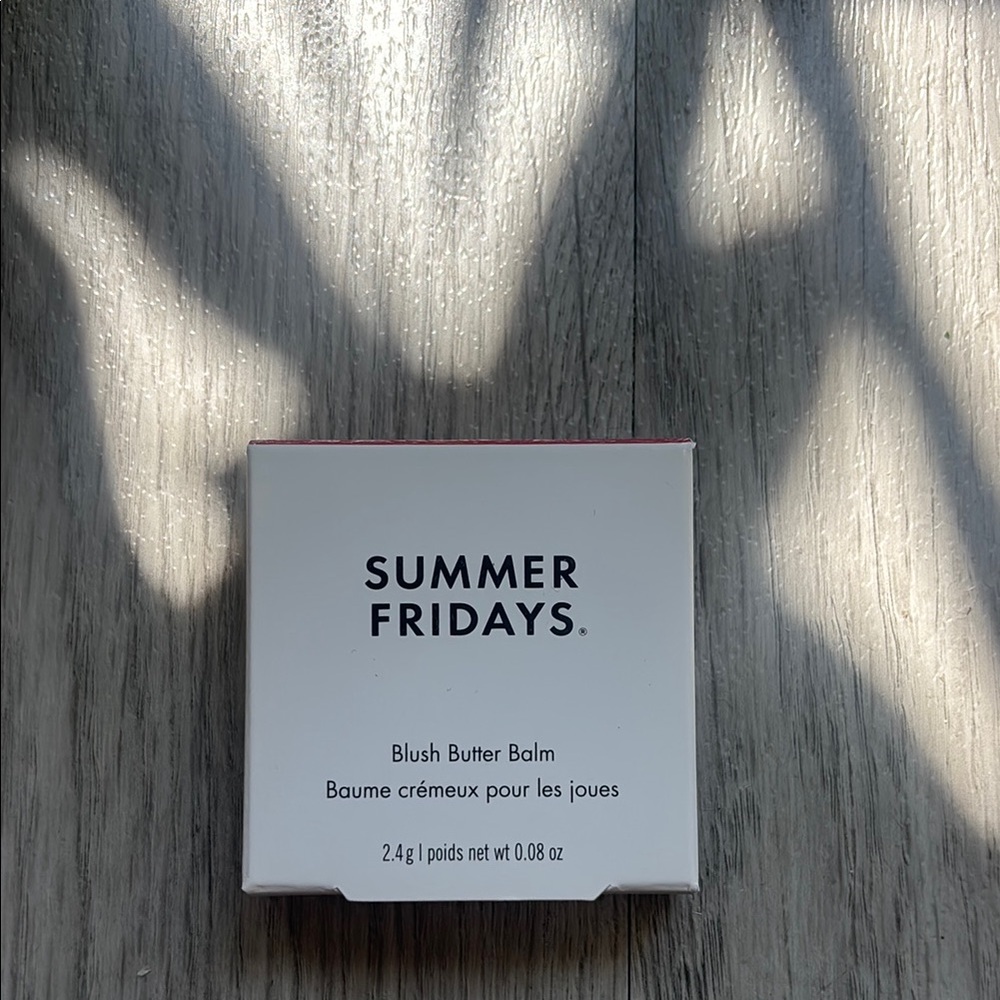 Summer Fridays Blush Butter Balm - dusty rose